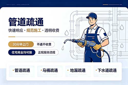 延安管道疏通