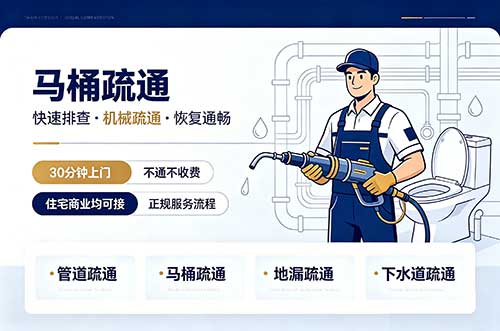 延安马桶疏通