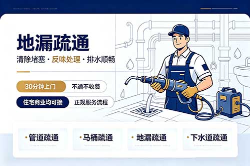 延安地漏疏通