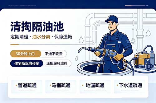 延安清掏隔油池